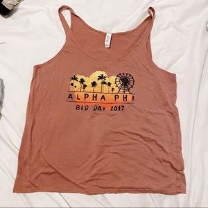 Alpha Phi Bid Day Tank